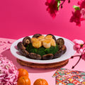 Braised Chinese mushroom, scallop and broccoli (4pax)