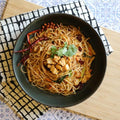 Mala Fried Noodles with Chicken